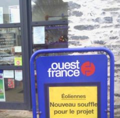 Accroche Ouest-France à Oudon